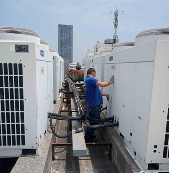 兴仁中央空调制热和不制冷系统维修方法